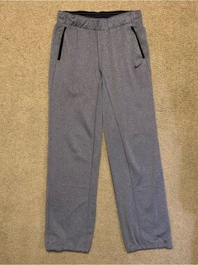 Nike Silver-Gray Shimmer Track Pants Men’s Joggers Size XS